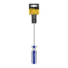 DESARMADOR DE CRUZ 3/16X6" MANGO DE PVC PRETUL