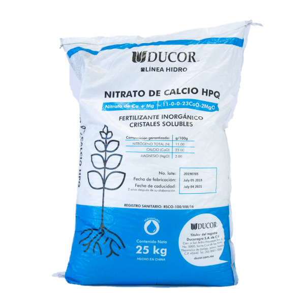 NITRATO DE CALCIO 25KG