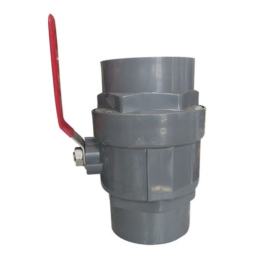 [VBT-3] VALVULA BOLA CON TORNILLO 3PULG (GRIS)