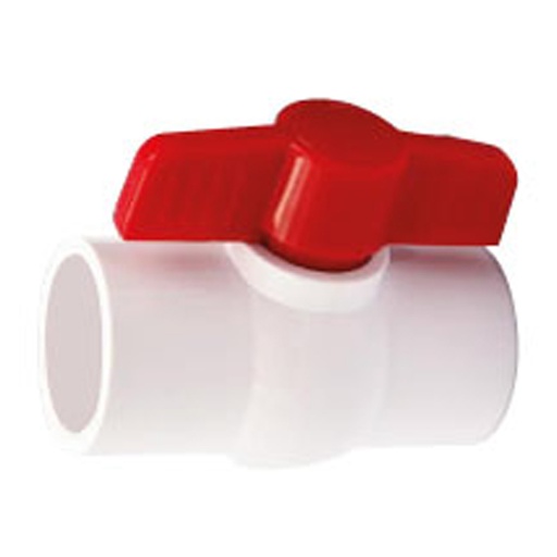 [431] VALVULA DE ESFERA PVC 1/2