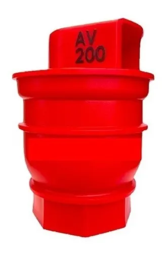 [EXP-2-ROJ] VALVULA DE EXPULSION DE AIRE DE 2 PULGADAS PLASTICO ROJO