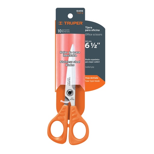 [TIOF-6] TIJERAS PARA OFICINA 6 1/2" (18498)
