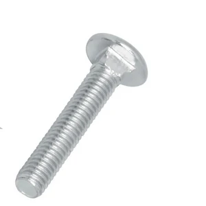 [TCCG12X1] TORNILLO CABEZA COCHE  GRADO 2 GALVANIZADO ESTANDAR  1/2 X 1"  HILOS 13