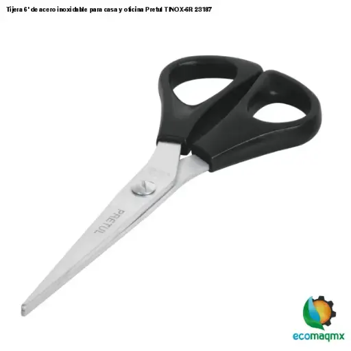 [TINOX-6R] TIJERA 6" DE ACERO INOXIDABLE PARA CASA Y OFICINA