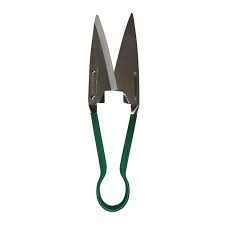 [3151-2S] TIJERA PARA FOLLAJE Y HIERVA , HOJAS DE ACERO INOXIDABLE , MANGO : ACERO INOXIDABLE Y ANTIDESLIZANTE RECUBRIMIENTO DE PVC