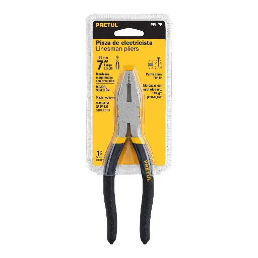 pinza electrisita 7 mango de vinil(pretul)