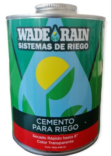 PEGAMENTO WADE RAIN TRANSPARENTE ETIQUETA VERDE  1L [CEMENTO]