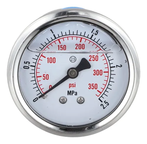 MANOMETRO  1/4 PULG 0-100 PSI 60MM