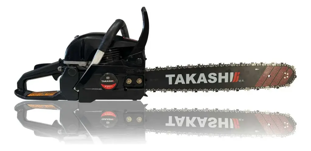 MOTOSIERRA TAKASHI 58 CC CON 2 BARRAS Y CADENA DE 20 PULG