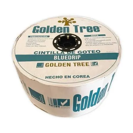 [SACS1476] CINTILLA BLUEDRIP 3050 M (CINTILLA GOLDEN TREE CAL 6 MIL)5/8-15MM ESO SALIDAS 20 CM PRES DE TRABAJO 1.0