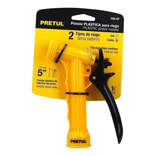 PISTOLA PARA RIEGO PLASTICA