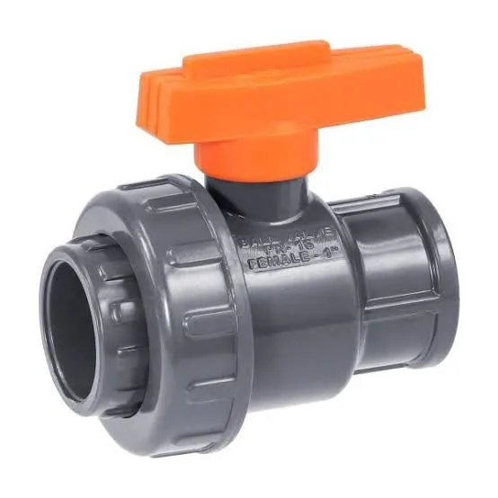 [ROSC-VALV-1] VALVULA ROSCA 1 UNION SIMPLE PVC1PULG  CEDULA 80 1PZS (ROSCA)