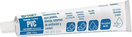 CEMENTO AZUL P/PVC EN TUBO 50 ML (PPVCA-50)