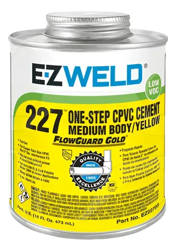 [892996002324] PEGAMENTO EZ WELD 237 ETIQUETA AMARILLA