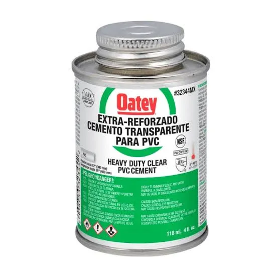 [OATEY-TRANS] PEGAMENTO OATEY 118 mL 4 VERDE trasparente [CEMENTO]