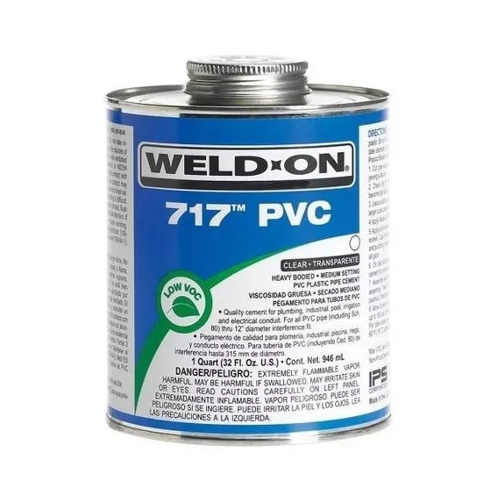 PEGAMENTO WELD ON (237 ML) 717 TRANSPARENTE