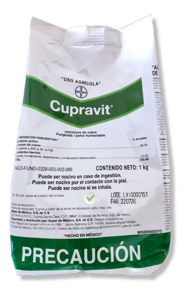 CUPRAVIT (OXICLORURO DE COBRE )
