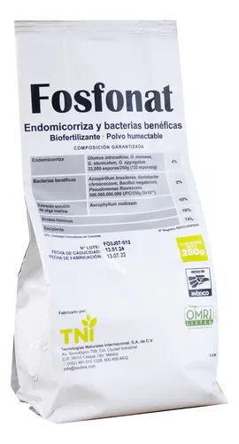 FOSFONAT (ENDOMICORRIZA Y BACTERIAS BENEFICAS ) 250G