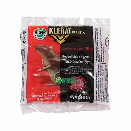 KLERAT PELLETS (VENENO RATAS) 25GR