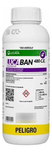 LUCAVAN 480 C.E. 1L(CLORPIRIFOS ETIL)